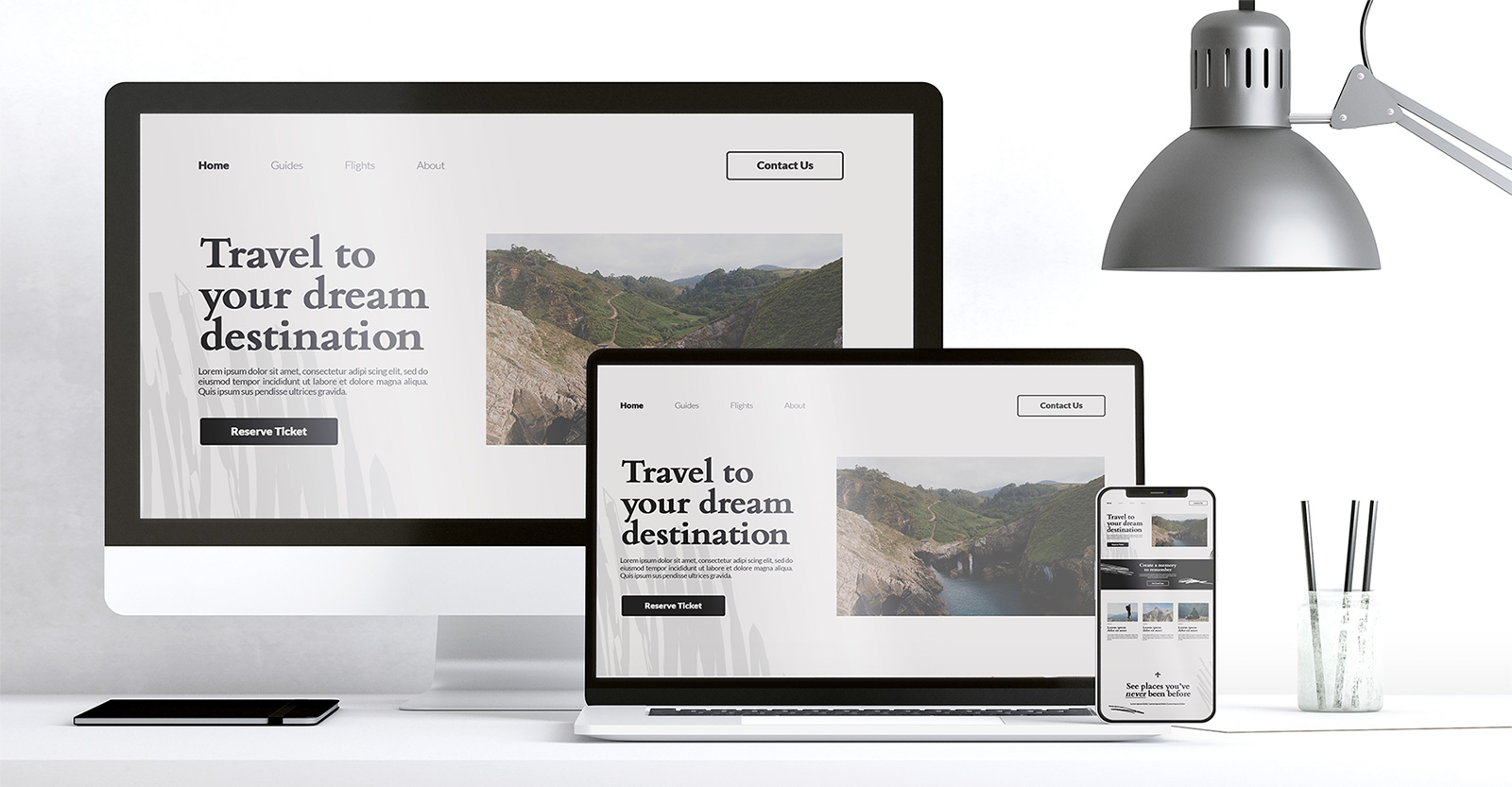 Responsive Web Design Services by Metric Infotech